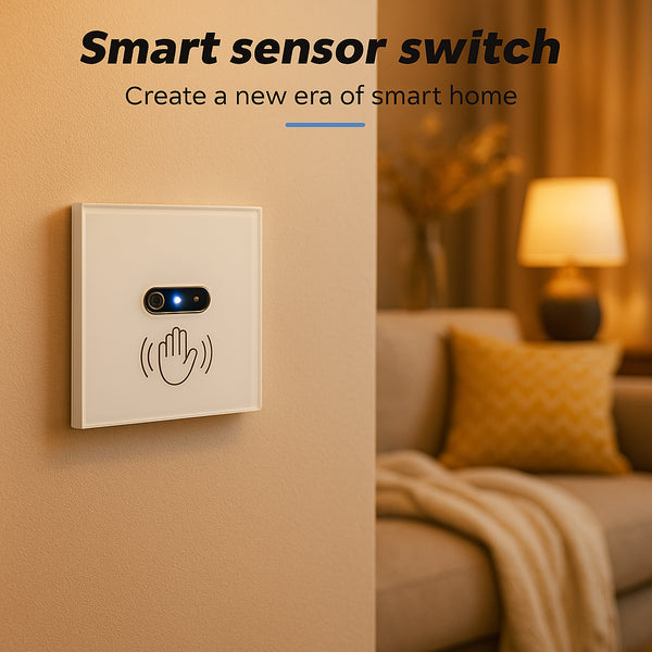 Smart Touchless Light SwitchNo-Touch. More Hygiene. Full Style.